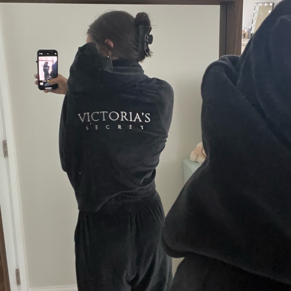 Victoria secret velvet set